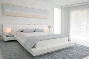 chambre blanc